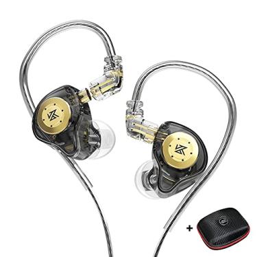 Imagem de Fone de Ouvido KZ EDX Pro sem Microfone - Preto + Case