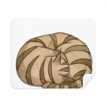 Imagem de Miaoji Pintura Aquarela Gato Dragon-Li Pano de Limpeza Limpador de Tela 2 Peças Tecido de Camurça