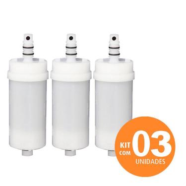 Imagem de Kit 03 Refil Blindado Branco Universal - Troca 6 Meses