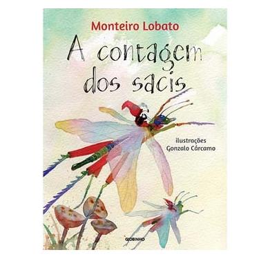 Imagem de Livro - A Contagem dos Sacis - Monteiro Lobato