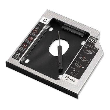 Imagem de Gaveta De Notebook Para Hd 2.5 Case Caddy Sata 12,7