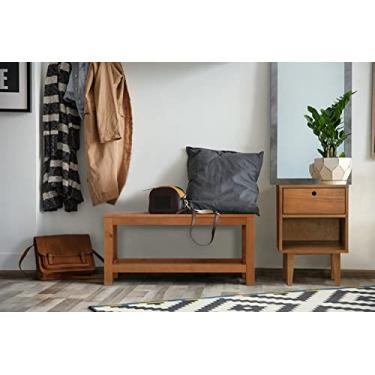 Imagem de Banco de Madeira 2 Lugares Puerto Meu Móvel de Madeira - Nozes