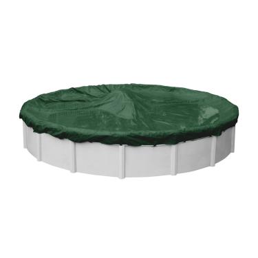 Imagem de Robelle 3212-4 Capa de piscina de inverno Dura-Guard para piscinas redondas acima do solo, piscina de 3,7 m