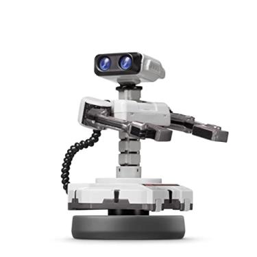Imagem de Amiibo Famicom R.O.B. Black Grey ROB Super Smash Bros