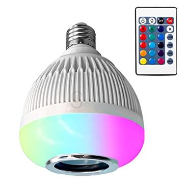 Imagem de Lâmpada Led Bulbo 3w Rgbw Bluetooth Mp3 Música Com Controle