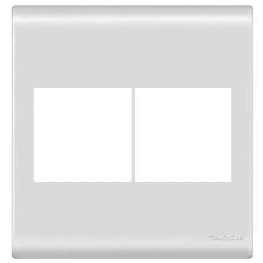 Imagem de Placa 4 Módulos + Suporte 4X4 - Tramontina Liz - 57106026