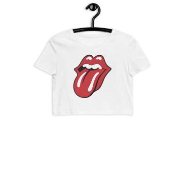 Imagem de Blusa Cropped - Rolling Stones Rock And Roll - Amazing