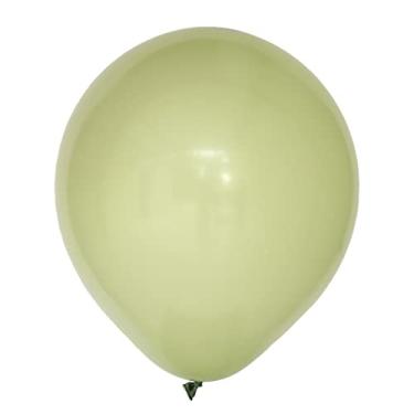 Imagem de Balão de Látex Verde Sálvia - 9 Polegadas - 50 Unidades