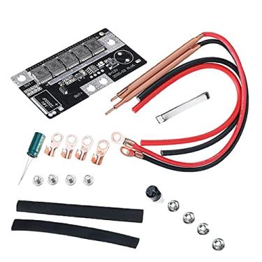 Imagem de Tingpai 12V Spot Welding hine DIY bateria portátil zenamento de energia PCB placa de circuito equipamento de soldagem dispositivo pa bateria de lítio 18650/26650/32650