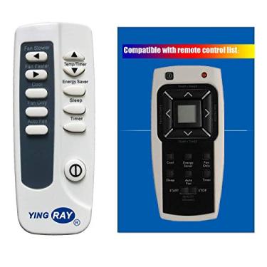 Imagem de YING RAY Substituição para controle remoto de ar condicionado Kenmore 5304476246 para modelo 253.70085 253.70085010 253.70085011 253.70135010 253.70135011 253.70181 25 2501 253 2501 3.701 81010 253.70181011 253.70181012
