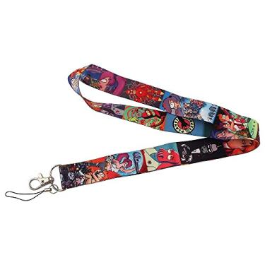 Imagem de Futurama Bender Fry Leela Comédia Animada TV Show 17,7 polegadas Cordão de Pescoço Porta-Chaveiro Crachá de Identificação Correia de Telefone Móvel por Pinstant