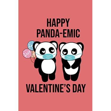Imagem de Happy Panda-emic Valentines Day: Cute Couple Relationship Bear Panda Journal, Funny Gift For Pandas Lovers Notebook, Panda gifts For Women, Valentines ... and girlfriend, large(6x9 inches) - 120 Pages