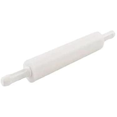 Imagem de Rolo Pau Macarrão 20 Cm Pesado Giratório Maciço Profissional