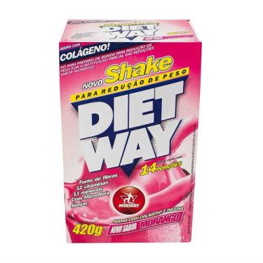 Imagem de Shake Diet Way Sabor Morango Com 420G