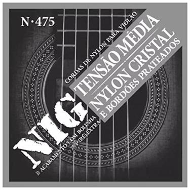 Imagem de Jogo De Cordas Para Violão Nylon Nig Tensão Média N-475