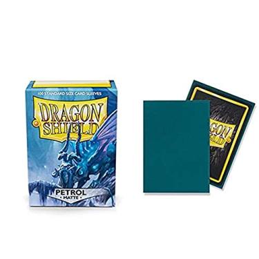 Imagem de Dragon Shield Matte Petrol Standard Size 100 ct Card Sleeves Individual Pack