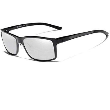 Imagem de Óculos de Sol Masculino Espelhado Polarizados Com Proteção uv400 Kingseven N-7021 (C9)