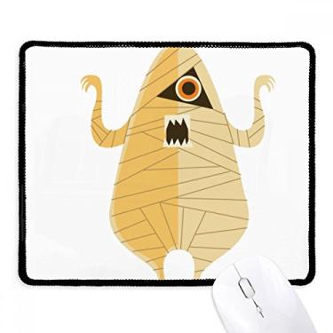 Imagem de Mousepad Corpse Fear Halloween Ghost Happy borda costurada tapete de borracha para jogos