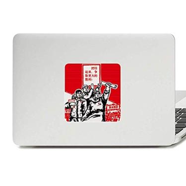 Imagem de Livro Papel, Presidente Vermelho Mao Masses, Decalque Vinil Paster Laptop Adesivo Decoração PC