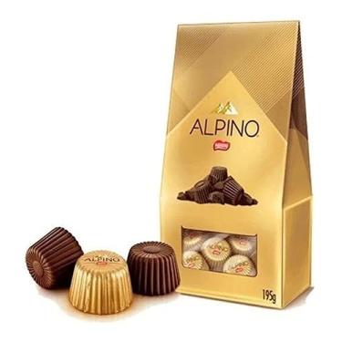 Imagem de Kit C/14 Unidades Chocolate Alpino Nestlé 195g