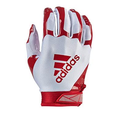 Imagem de adidas ADIFAST 3.0 Youth Football Receiver Glove, White/Red, Medium