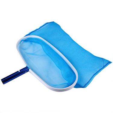 Imagem de Ancinho de folhas para piscina Blue Labor-Saving para aquário de peixes de piscina