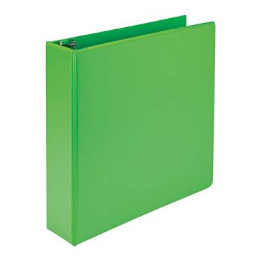 Imagem de Samsill Earth's Choice — Fichário de 3 anéis, personalizável, anel redondo de 5 cm, plástico à base de plantas, limão