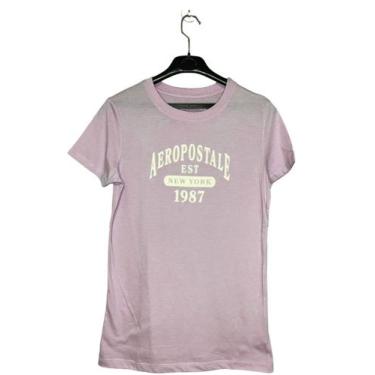 Imagem de Camiseta Feminina Aéropostale Rosa