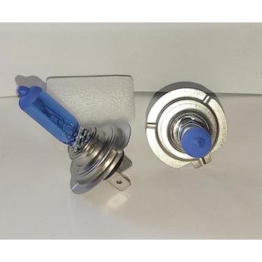Imagem de Par de Lampadas 12v H7 Super Branca 2 Unidades 8500k 55w