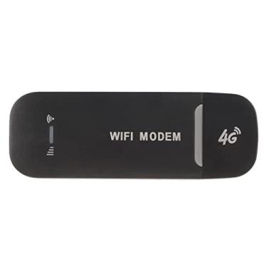 Imagem de Roteador WiFi 4G Modem USB 4G, Adaptadores de Receptores de Áudio Sem Fio Roteador WiFi 4G, Sinal Estável USB Power Slot SIM Roteador WiFi Móvel para PC