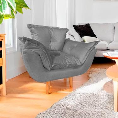 Imagem de Poltrona Infantil Opalinha para Sala e Quarto Suede Escolha sua cor - W&D Decor