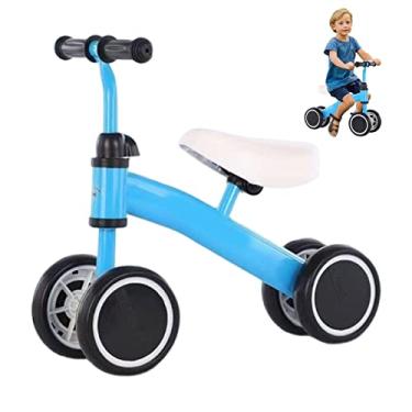 Imagem de 2 Pcs equilíbrio infantil | bebê para 1-3 anos - Presentes para bicicletas criança 12 a 36 meses, treine o bebê pé para andar, assento e alça ajustáveis Kshsaa