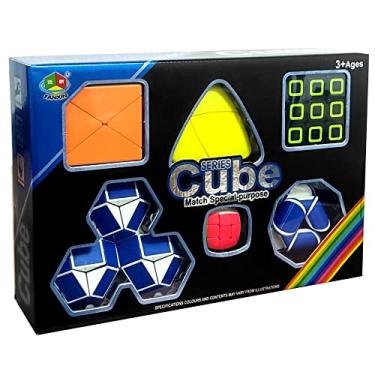 Kit Cubo Mágico Séries Especial Cube 6 Modelos Nível - Fanxin - Cubo Mágico  - Magazine Luiza