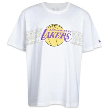 Imagem de Camiseta New Era Plus Size Nba Los Angeles Lakers