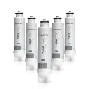 Imagem de Kit 5 Filtro/refil Vela De Água Hidrofiltros Compatível c/Purificador Acqua Pure Electrolux Pappca50 PE12A, PE12B, PE12G, PE12V Premium