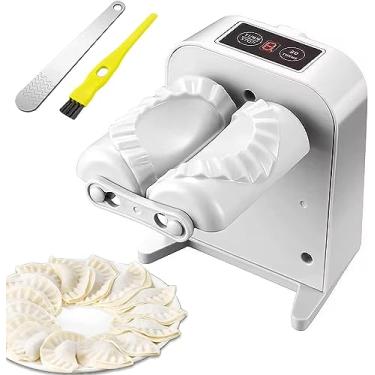 Imagem de Máquina elétrica para fazer bolinhos de massa, máquina de fazer bolinhos de massa automática, ajustável, fácil de operar, com colher e pincel, máquina de molde para fazer bolinhos rápidos (cinza