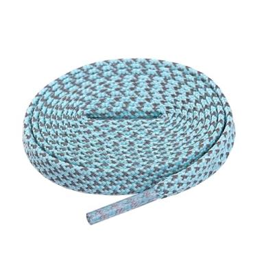 Imagem de Cadarços Refletivos Para Tênis, Cadarços Planos Luminosos Que Brilham No Escuro, Cadarços Esportivos Para Adultos E Crianças (Color : Mint green, Size : 140cm)