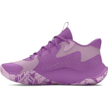 Imagem de Under Armour Tênis de basquete unissex adulto Jet '23, (500) Roxo Ace/Roxo Provence/Roxo Ace, 12 Women/10.5 Men