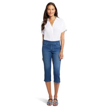 Imagem de NYDJ Calça jeans feminina Dakota Crop Pull-on, Olympus, M