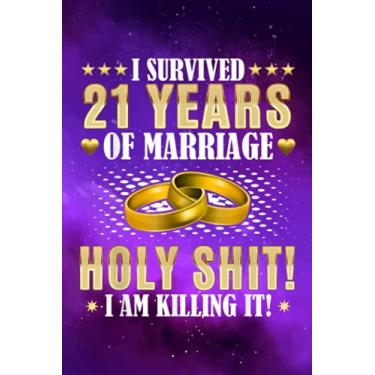 Imagem de Reseller Planner Notebook: 21st Wedding Anniversary 21 Years Of Marriage