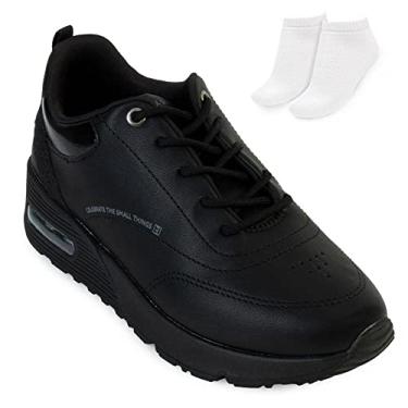 Imagem de Tênis Feminino Ramarim Sneaker Bolha Casual Preto 34