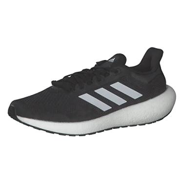 Imagem de Tênis Adidas Pureboost Jet 22 Preto e Branco - Masculino - 39 - Preto