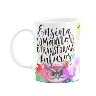 Imagem de JPS INFO, Caneca Professor Coruja - Ensina com amor
