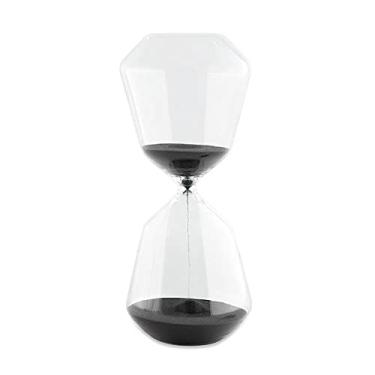 Imagem de Ampulheta de Vidro - Preto- 20x9cx9cm - 30 Min- Mart