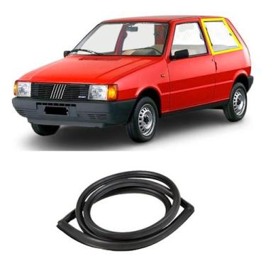 Imagem de Borracha Janela Lateral Fixa Fiat Uno Até 2013 - Disk Bor