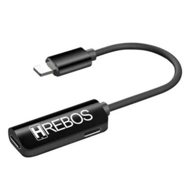 Imagem de Cabo Adaptador Fone 2x1 Para iPhone - A.R Variedades MT