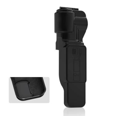 Imagem de BRDRC Capa protetora Pocket 3, protetor de tela para lente cardan para DJI Osmo Pocket 3 Creator Combo Acessórios (preto)