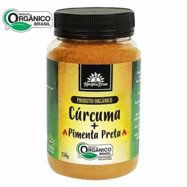 Imagem de Cúrcuma e Pimenta Preta Orgânica 250g Kampo de Ervas