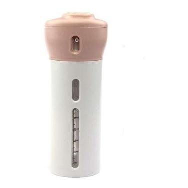 Imagem de Dispenser Portátil 4 Em 1 Álcool Gel Sabonete Shampoo Creme - Top Tota