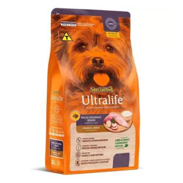 Imagem de Ração Special Dog Ultralife Sênior Raças Pequenas Frango e Arroz - 15k